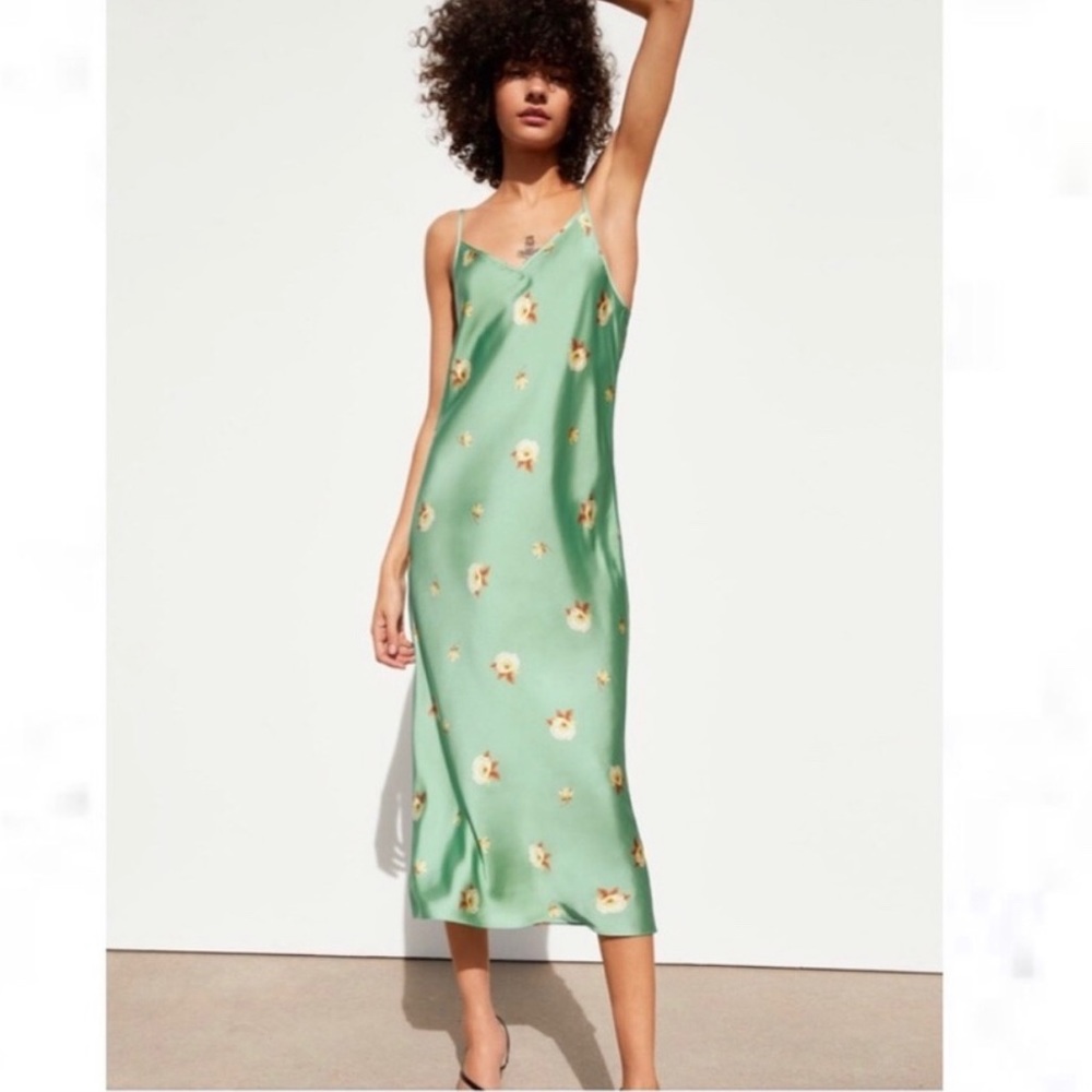 Zara slip dress